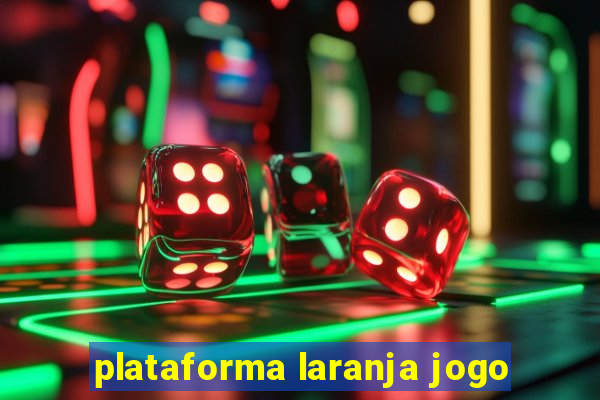 plataforma laranja jogo